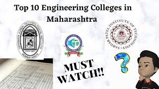 Curious Talk-5 || Top 10 Engineering Colleges in Maharashtra.