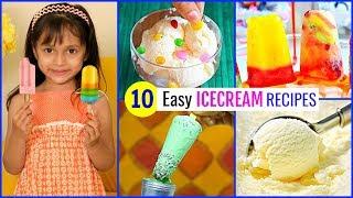 Easy HOME MADE Ice Creams during SUMMERS | CookWithNisha