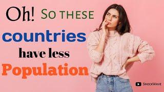 Top 10 countries with lowest population | 2022  #shockwave #facts #top10 #world