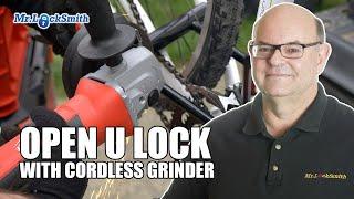 Bike Lock vs Cordless Grinder | Mr. Locksmith™ Video