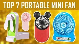 Top 7 Rechargeable and Portable Hand Mini USB Fan on Aliexpress 2020