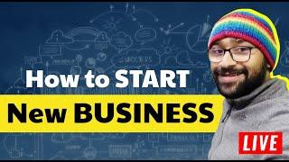 [LIVE] How to Start a Business | 10 Point To Do List in Hindi