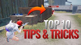 Best Close Combat Top 10 Tips & Tricks | Ultimate 1v1 Guide in Warehouse | PUBG Mobile