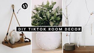 Recreating VIRAL TIK TOK DIY Projects + Room Decor