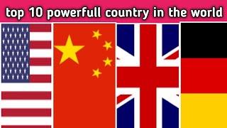 top 10 powerfull country in world