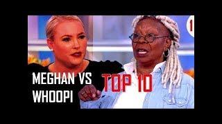 Top 10 Meghan VS Whoopi Part 1 The View