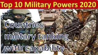 Top 10 military powers in the world 2020 |  powerful military in the World | English with subtitles