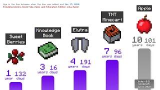 Minecraft: Item Age Comparison (2020)