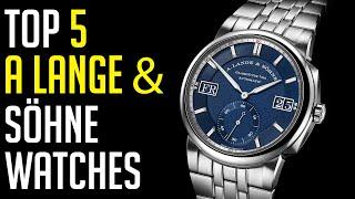 Top 5 Best A Lange & Sohne Watches for Men | A Lange and Sohne Watches