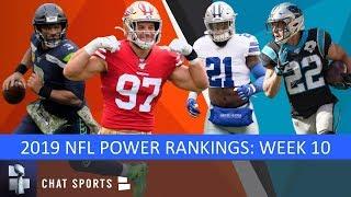 NFL Power Rankings: Week 10 Ft. 49ers & Ravens At The Top, Plus Cowboys, Raiders, Chiefs & Seahawks