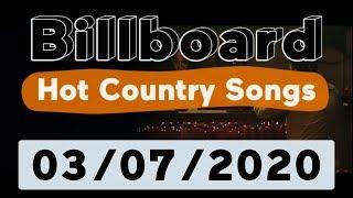 Billboard Top 50 Hot Country Songs (March 7, 2020)