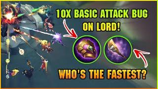 10x BASIC ATTACK BUG TO KILL LORD! | ALL MARKSMAN | Mobile Legends Bang Bang