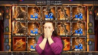 TOP 5 RECORD WINS OF THE WEEK ★ CRAZY WILDLINE 13385X ON DEAD OR ALIVE 2 SLOT