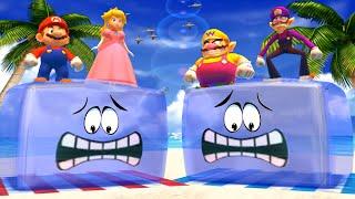 Mario Party: The Top 100 Minigames - Mario Vs Peach Vs Wario Vs Waluigi(Master COM)