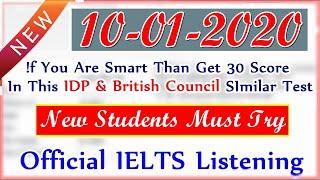 IELTS LISTENING PRACTICE TEST 2020 WITH ANSWERS || 10-01-2020 #Test No.3