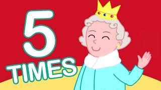 5 Times Table Song (1-10) | Learn Math for Kids (X5 Multiplication Song)