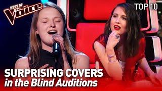 TOP 10 | More SURPRISING COVERS in The Voice