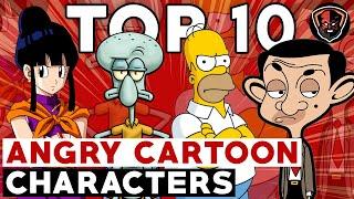 Top 10 Angry Cartoon Characters - AngryChoiceAwards