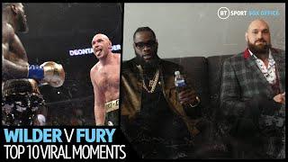 Top 10 most viral moments from Wilder v Fury first fight