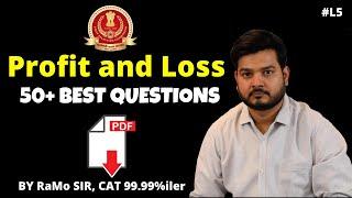 10:15 AM || SSC CGL 2019 || Profit & Loss (Day 5) || Topic Wise Classes || By RaMo Sir || 18