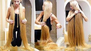 RealRapunzels | Extremely Long Hair On The Table (preview)