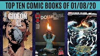 Top 10 Comic Books of the Week - 01/08/20