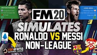 I Trapped Messi and Ronaldo At Non League Clubs For 26 Years In Football Manager 2020... #FM20