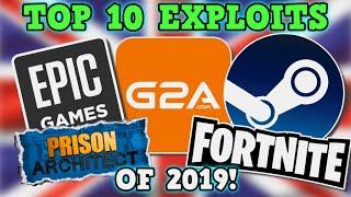 TOP 10 EXPLOITS OF 2019 - 2019 Is A Perfectly Balanced Year With No Exploits: Epic Games Is Broken