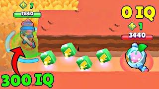 300 IQ PRO vs 0 IQ NOOB in Brawl Stars! Wins & Fails #122