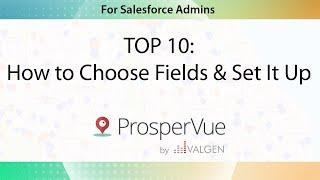 TOP 10: How to Choose Fields and Set It Up