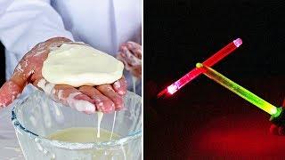 Home Made Light Saber And Magic Mud Science Experiment | Amazing Ideas For Science Projects