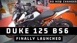 Finally KTM Duke 125 Bs6 Launched 