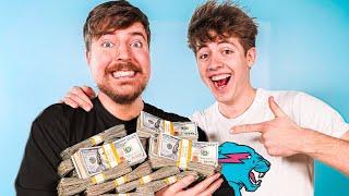 I Surprised MrBeast With $100,000