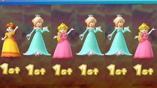 Mario Party 10 - Daisy vs Peach vs Rosalina - Coin Challenge