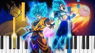 Dragon Ball Super: Broly - "Blizzard" (Main Theme) - EASY Piano Tutorial