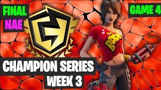 Fortnite FNCS Week 3 DUO NAE Final Game 4 Highlights - Fortnite Champion Series