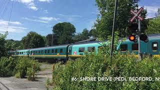 The Top 10 Railway Crossings I've recorded in 2019!