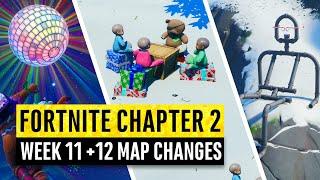 Fortnite | All Chapter 2 Map Updates and Hidden Secrets! WEEK 11 + 12
