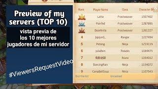 MY SERVER TOP 10 BEASTS - Tales of Wind | Laplace M