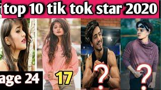 India top 10 tik tok star // age , hometown tik tok star 2020