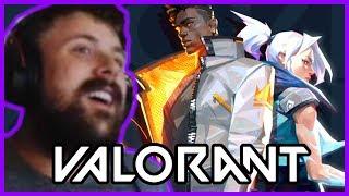 Forsen Reacts To VALORANT (Project A) Gameplay