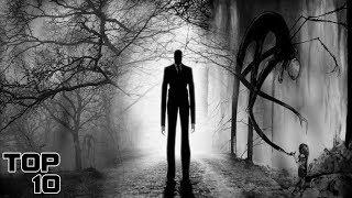 Top 10 Scary Slenderman Sightings - Part 2