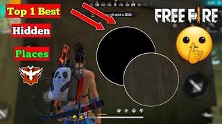 FREE FIRE TOP 10 HIDDEN PLACE 