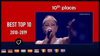 EUROVISION 2010-2019 BEST TOP 10 | 10th place (VOTE)