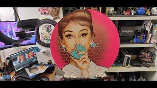 Audrey Donut Painting