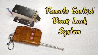 3 Ideas For Electronic Remote Door lock system | Lets See Inside |