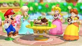 Mario Party 10 - Minigames - Mario vs Peach vs Daisy vs Rosalina #02