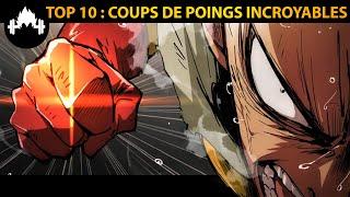 TOP 10 : Coups de poing les plus VIOLENTS dans les ANIMES