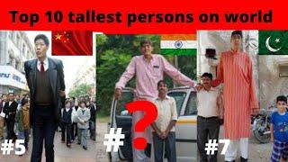 Top 10 tallest persons on world. by country ranking||tallest persons on world||