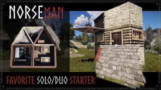 Norseman - Rust Solo Duo Starter Base with Automated Helipad